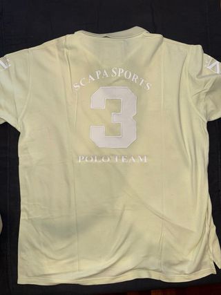 Polo Scarpa Sport Amarillo Talla XXL