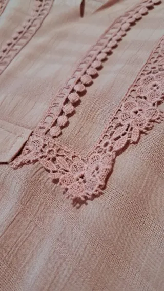 Blusa Couchel Rosa Empolvado Talla 2XL