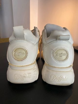 Zapatilla Buffalo Blanca Talla 38