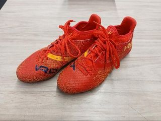 Botas de fútbol niños con cordones VIRALTO III mg/ag ice