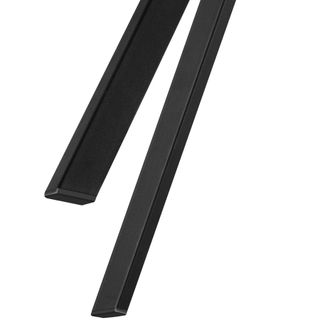 Silla de comedor 360º con reposabrazos y de terciopelo, negro