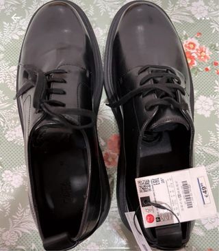 Scarpe Zara uomo nere taglia 43