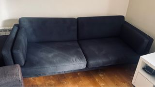 Divano a tre posti Ikea nero