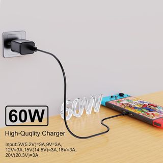 Caricabatterie USB-C per Nintendo Switch