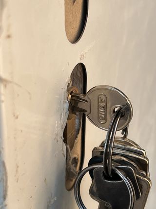 Puerta de obra de seguridad