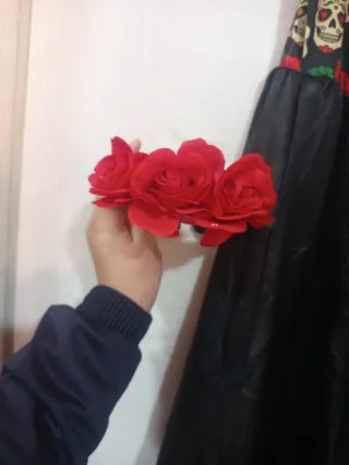 Disfraz de Catrina talla 10/12 años