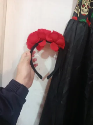 Disfraz de Catrina talla 10/12 años