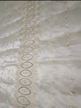 Colcha de raso cama matrimonio