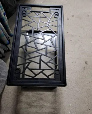 Acuario con tapa, filtro y rampa