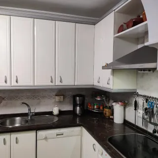 Muebles de cocina blancos 2 frontales