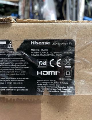Placa Hisense 55A6G