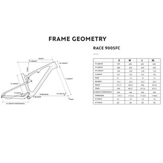 Bicicleta MTB doble suspensión carbono XC Race 900 S