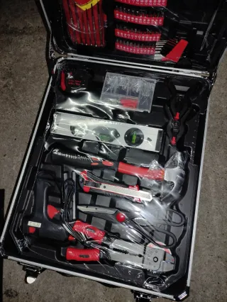 Maleta trolley aluminio Juego herramientas