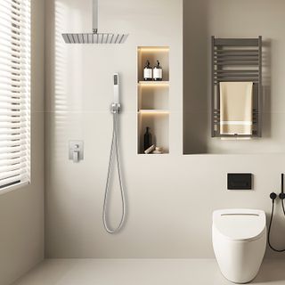 Sistema Doccia a Pioggia per Bagno Soffione 305 mm