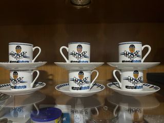 Juego Tazas Café Valencia CF