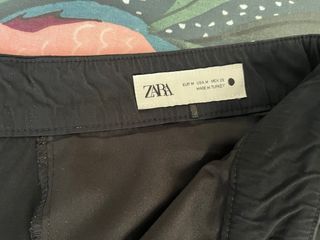 Pantalones Zara vestir negros
