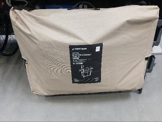 Mueble cocina camping XL, fregadero 10L, mampara y espacio