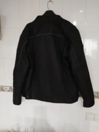 Chaqueta Moto Legend Negra Hombre