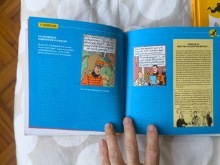 3 libritos Tintin colección figuras con pasaporte