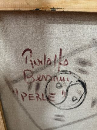 Quadro olio su tela firmato Bersani