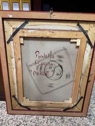 Quadro olio su tela firmato Bersani