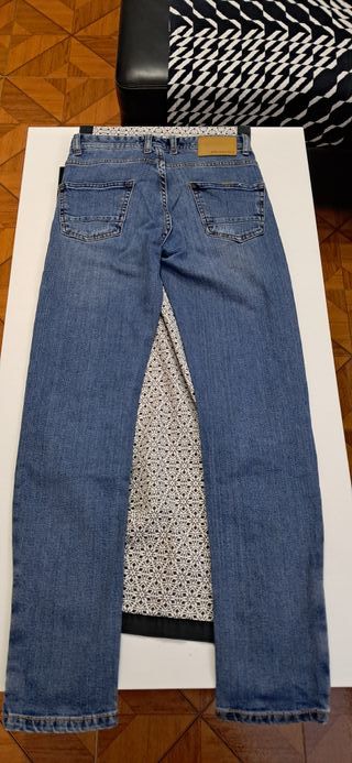 Pantalón vaquero pitillo hombre Springfield