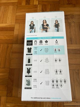 Mochila portabebés Moby Wrap Evolution