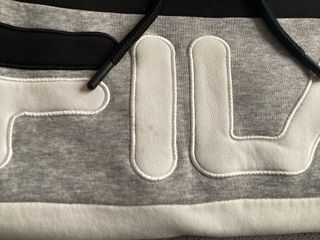 Sudadera Fila Negra y Gris