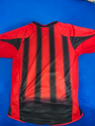 Camiseta AC Milan Adidas Vintage Opel Roja Negra
