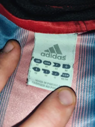 Camiseta AC Milan Adidas Vintage Opel Roja Negra