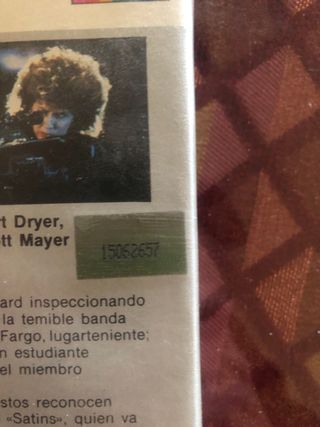 VHS Savage Streets - Calles Salvajes