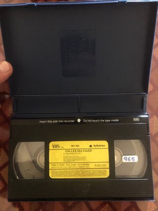 VHS Savage Streets - Calles Salvajes