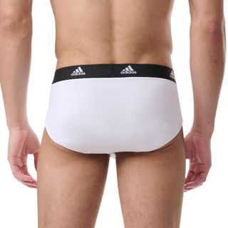 Calzoncillos slip pack 3 Hombre adidas negro