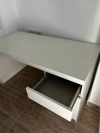 Escritorio IKEA MALM Blanco