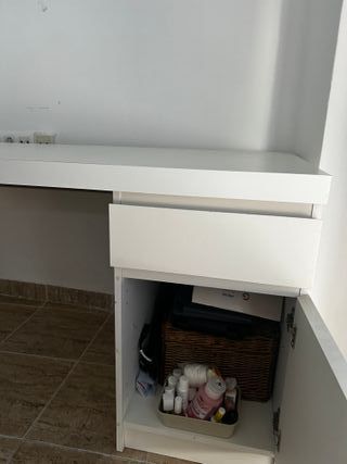 Escritorio IKEA MALM Blanco