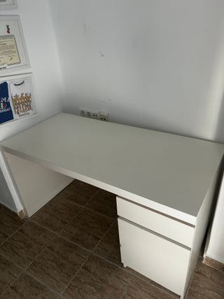 Escritorio IKEA MALM Blanco