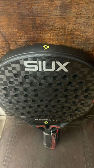 Pala pádel Siux Electra Pro 2026 Shadow Red Stupa