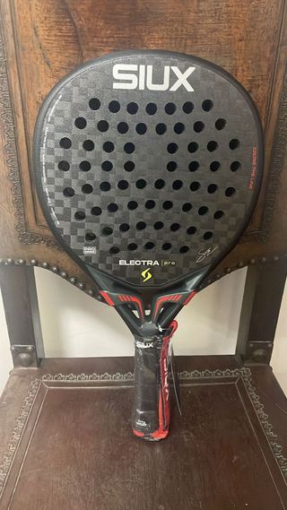 Pala pádel Siux Electra Pro 2026 Shadow Red Stupa