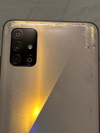 Samsung Galaxy A51 Plata/Blanco