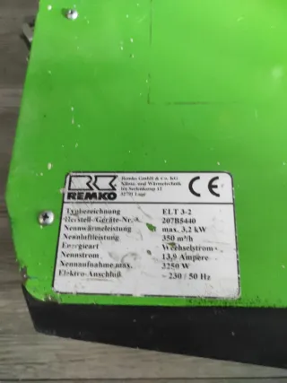 Calefactor Eléctrico Remko ELT 3-2