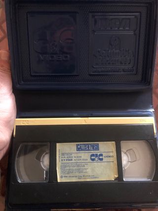 VHS Calles de Fuego (Streets of Fire)