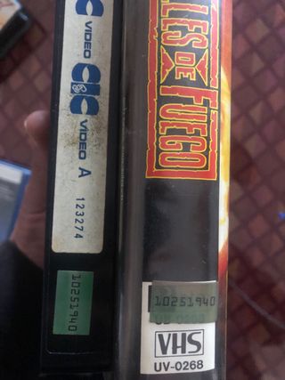 VHS Calles de Fuego (Streets of Fire)