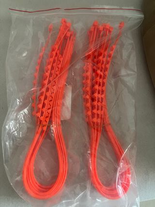 Cadenas de nieve para coche (Naranja)