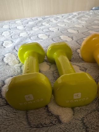 Pesas 2kg y 1kg Domynos Decathlon