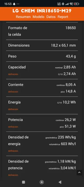 100 Celdas Nuevas- LG M29 10A 18650