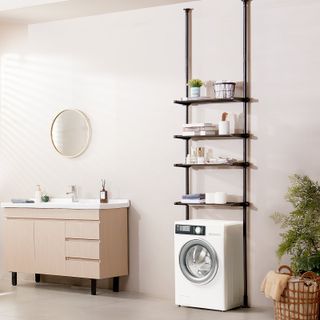 Portaoggetti Sopra WC Organizzatore Bagno Regolabi