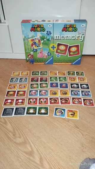 Puzzles Mario Bros + Juego Memory Ravensburger