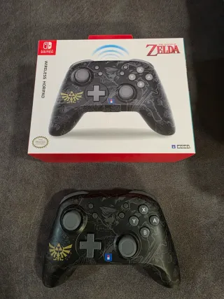Mando Hori Wireless Zelda Switch
