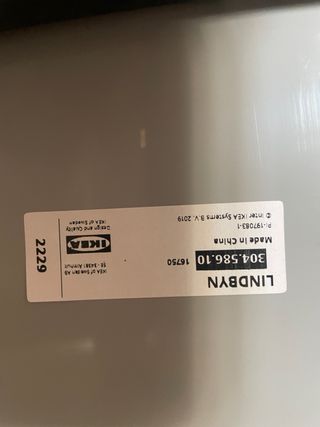 Espejo Ovalado Grande Negro