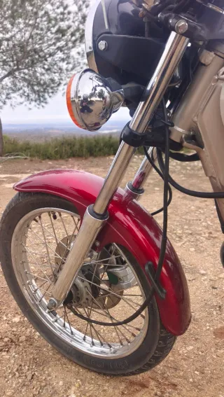 Yamaha Special 250cc custom asiento gel.km reales